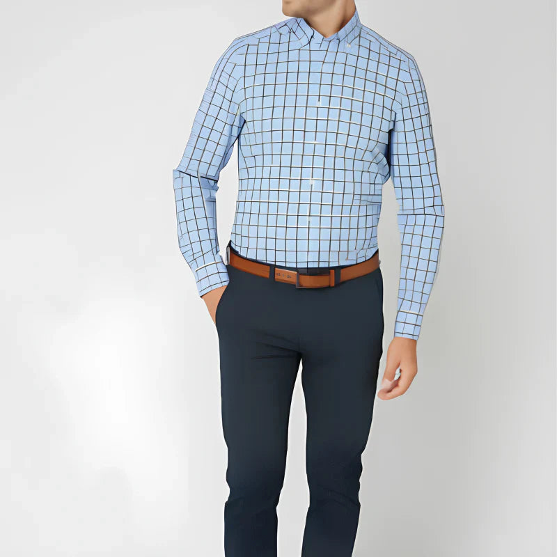 Arvani - Camicia a Quadri Elegante, Perfetta per Ogni Occasione