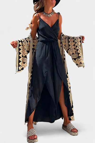 Donatila di Cotone Lavato con Comode Aperture Laterali