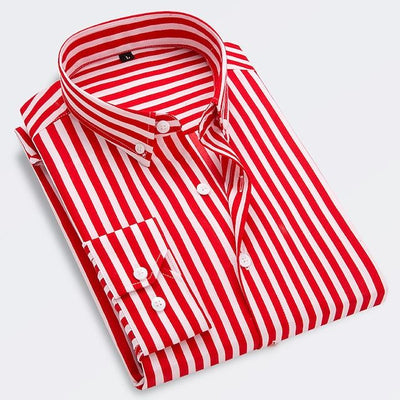 Arvani - Camicia estiva a righe elegante e leggera