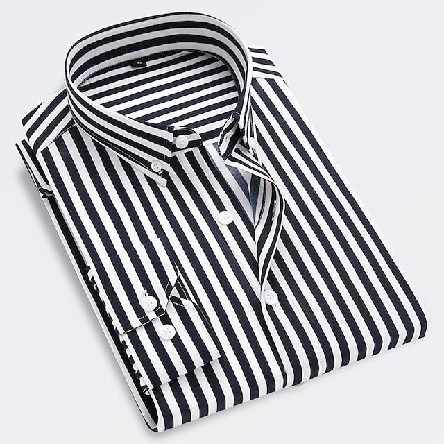 Arvani - Camicia estiva a righe elegante e leggera