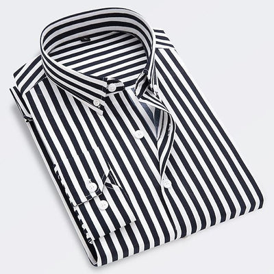 Arvani - Camicia estiva a righe elegante e leggera