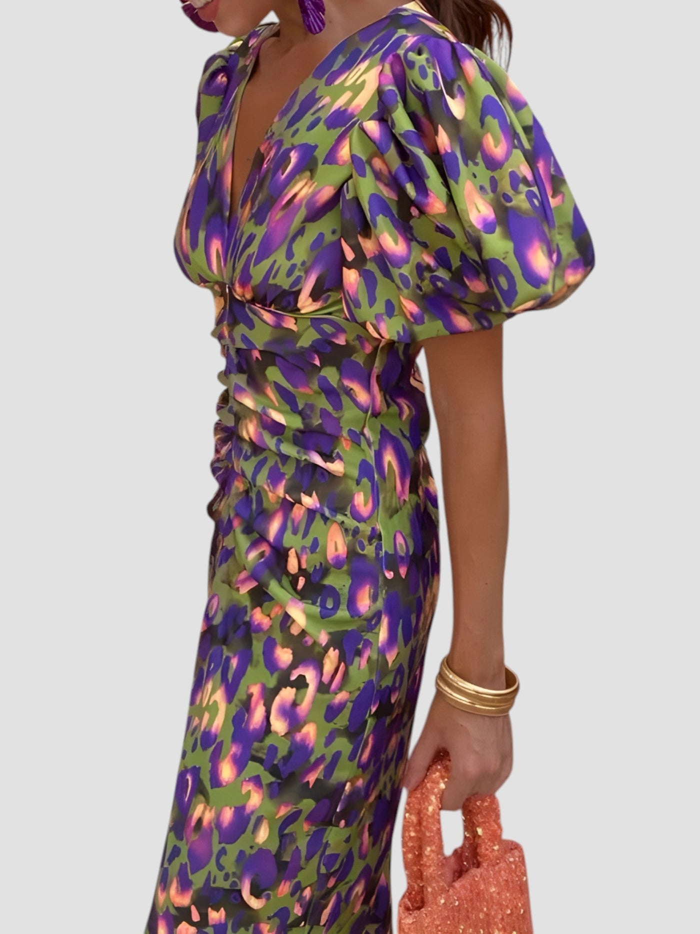 Donatella | Elegant Evening Dress with Fashionable Details