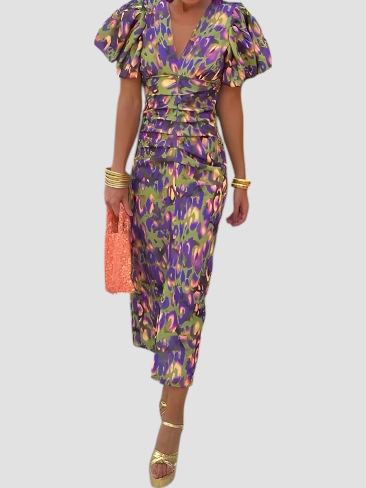 Donatella | Elegant Evening Dress with Fashionable Details