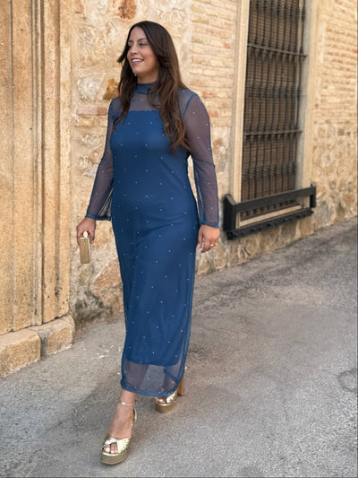 Vestito in Tul Stampato Noa - Eleganza e Stile per Ogni Occasione