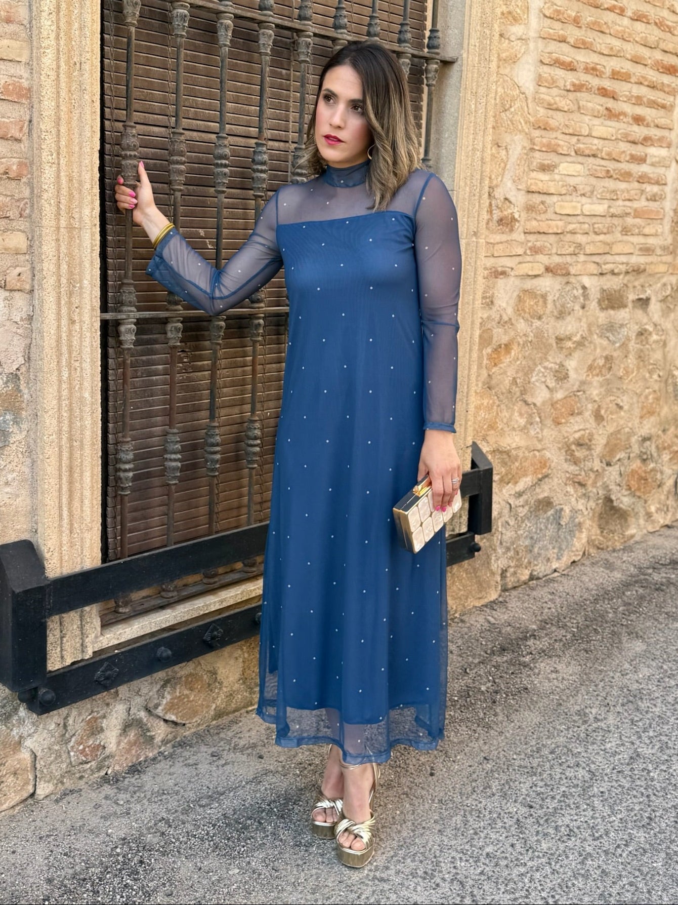 Vestito in Tul Stampato Noa - Eleganza e Stile per Ogni Occasione